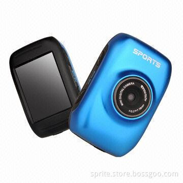Sports Camera with High Definition/Waterproof 3m/DVR Function/Full Set Accessories